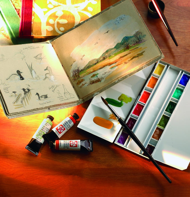 Daniel Smith Extra Fine Watercolor 15ml Paint Tube, Duochrome, Hibiscus