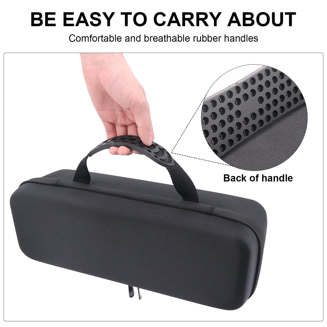 Protective Travel Storage Case for Dyson Airwrap Styler Hair Curler Accessories, Hard Shell Shockproof Dustproof Organizer for Dyson Airwrap Complete Styler Hair Styling Set
