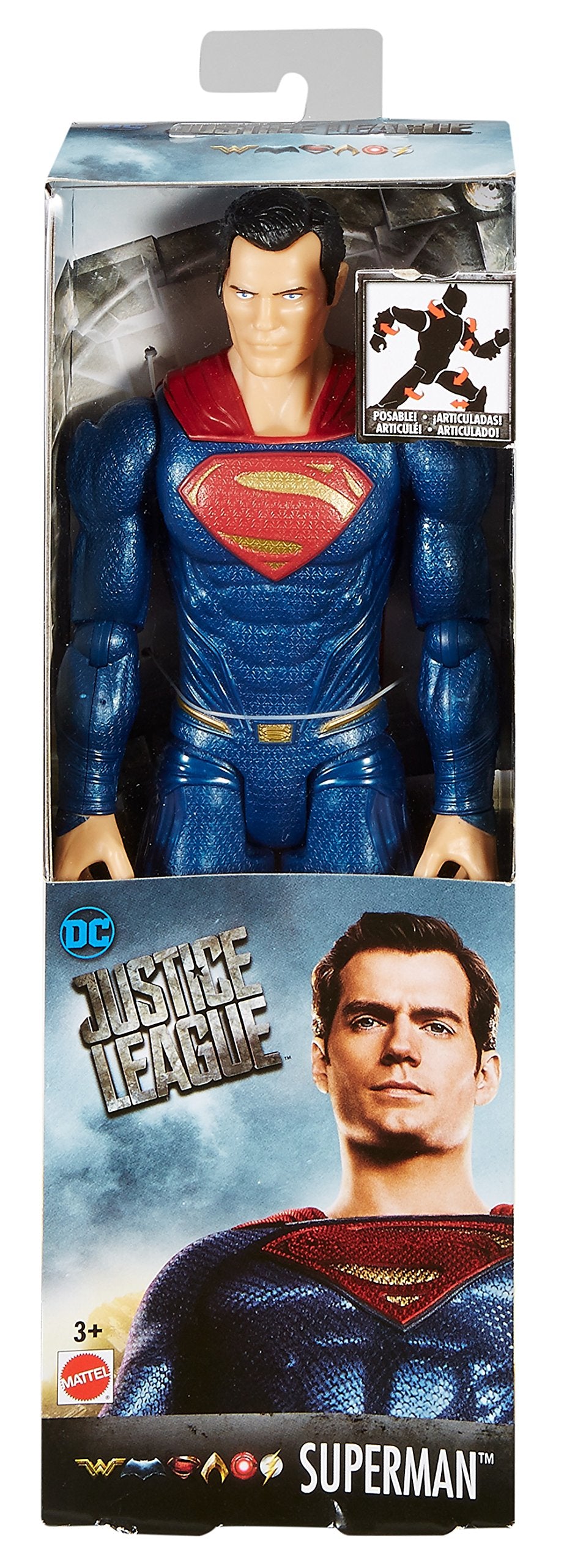 Justice League True-Moves Series Superman Figure