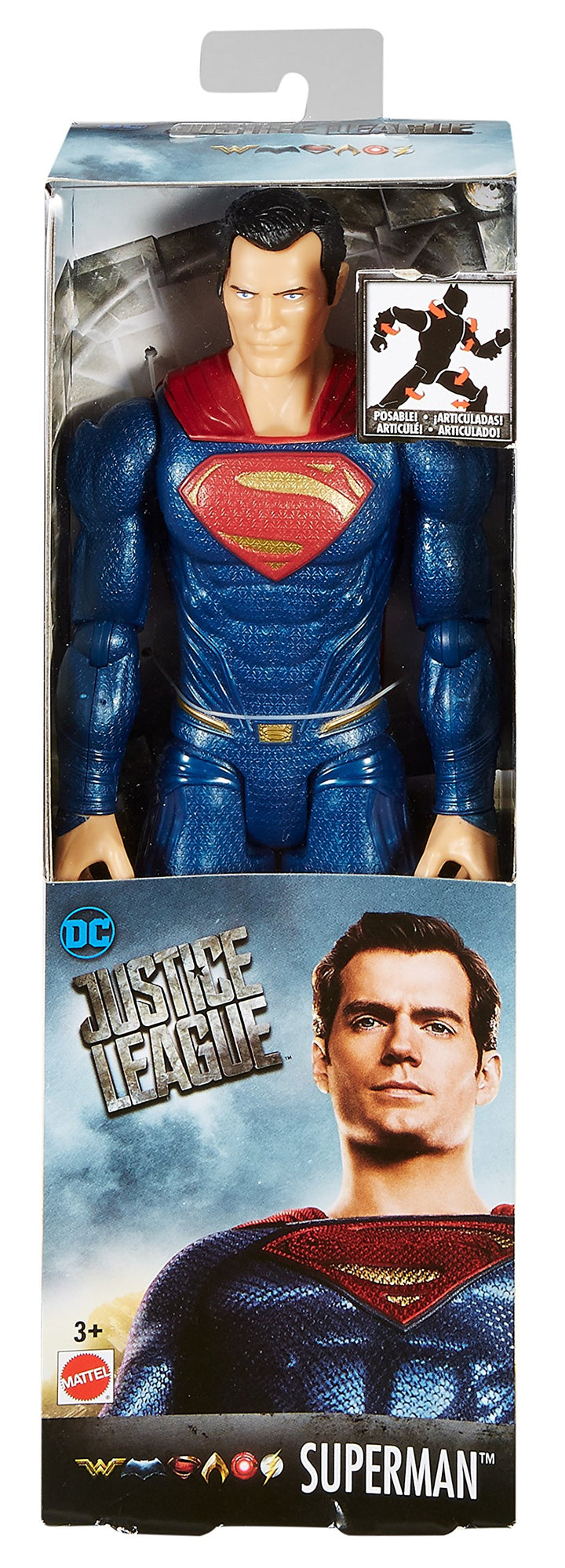 Justice League True-Moves Series Superman Figure