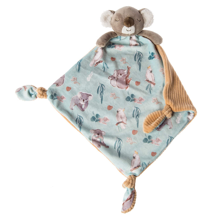 Little Knottie Lovey Security Blanket, 10 x 10-Inches, Down Under Koala