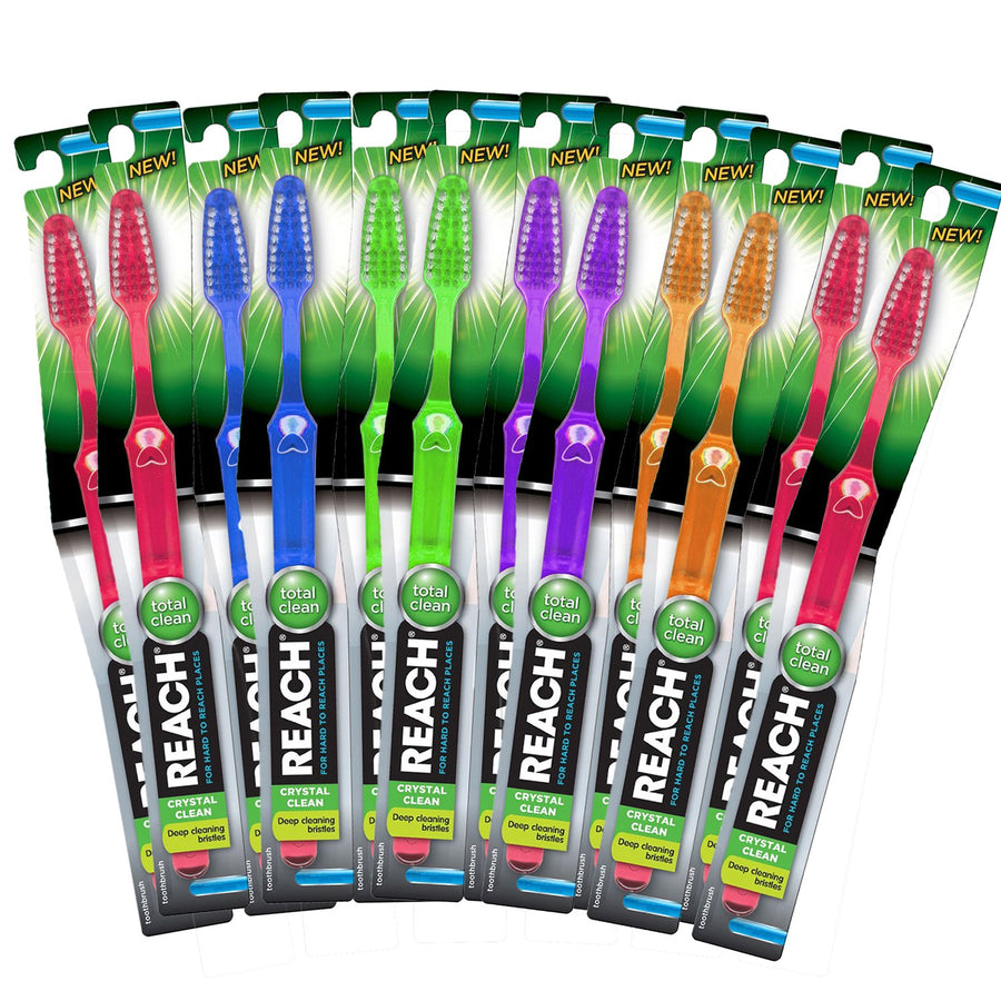 Crystal Clean Toothbrush Firm (Pack of 12)