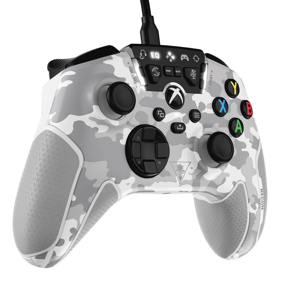 Recon Controller Wired Game Controller Officially Licensed for Xbox Series X, Xbox Series S, Xbox One & Windows - Audio Enhancements, Remappable Buttons, Superhuman Hearing – Arctic Camo