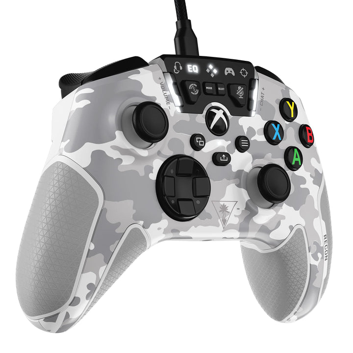 Recon Controller Wired Game Controller Officially Licensed for Xbox Series X, Xbox Series S, Xbox One & Windows - Audio Enhancements, Remappable Buttons, Superhuman Hearing – Arctic Camo