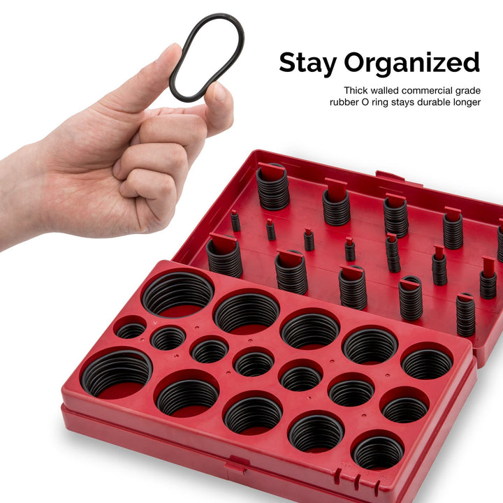 ® 50443A Universal O-Ring Assortment | 407-Piece Set | SAE