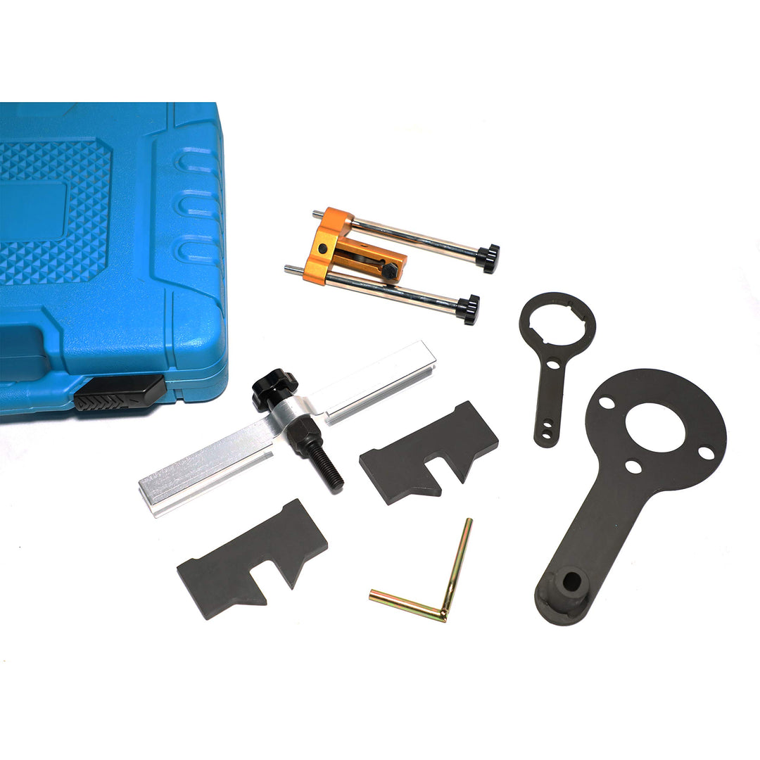 Engine Timing Locking Tool Kit Compatible with BMW V8 N63 S63(No Valve Lift) N65 N74 X5 X6 Drive 750I 760I Camshaft Tensioner Locking Tool