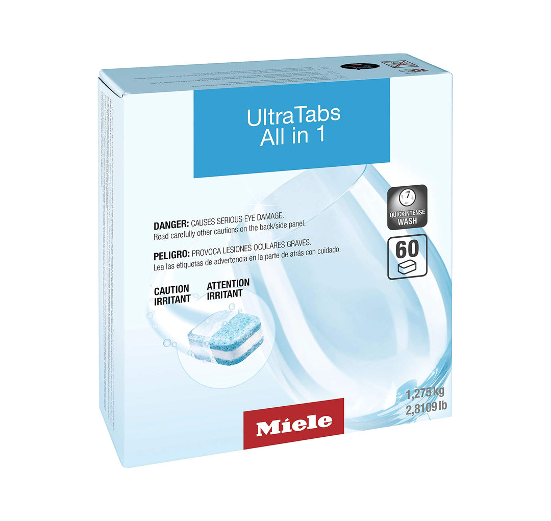 UltraTabs All-in-One Dishwasher Detergent Tabs, Compatible with All Dishwashers, 60 Tabs