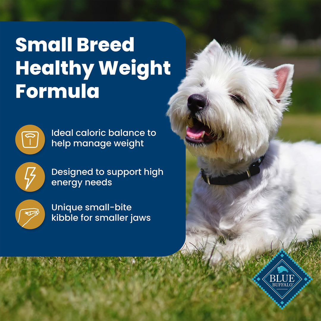 Life Protection Formula Healthy Weight Natural Small Breed Dry Dog Food, Supports an Ideal Weight, Made with Natural Ingredients, Chicken & Brown Rice Recipe, 15-lb Bag