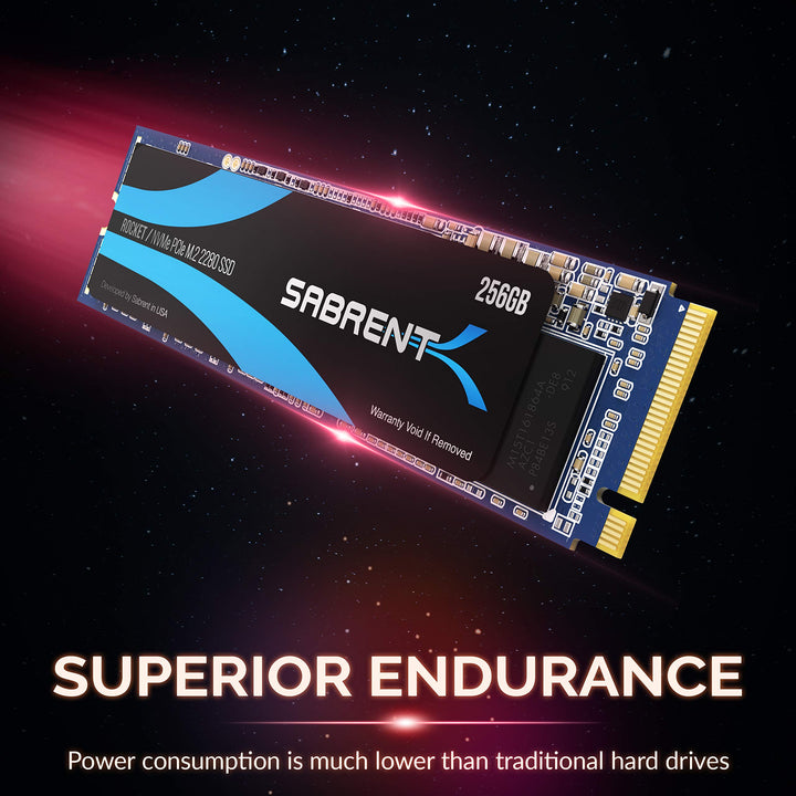 256GB Rocket NVMe PCIe M.2 2280 Internal SSD High Performance Solid State Drive (SB-ROCKET-256)