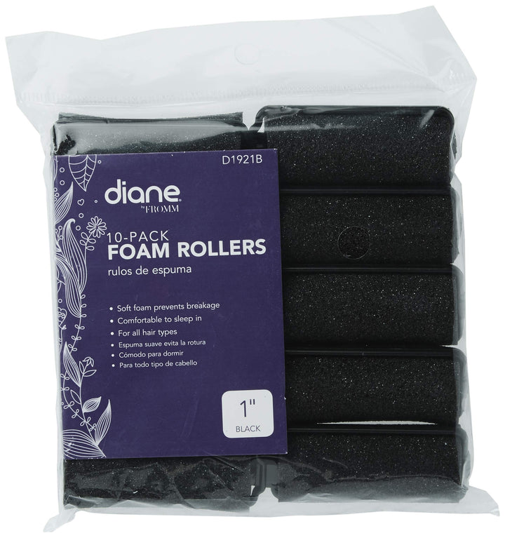 Foam Rollers, Black, 1, 10/bag