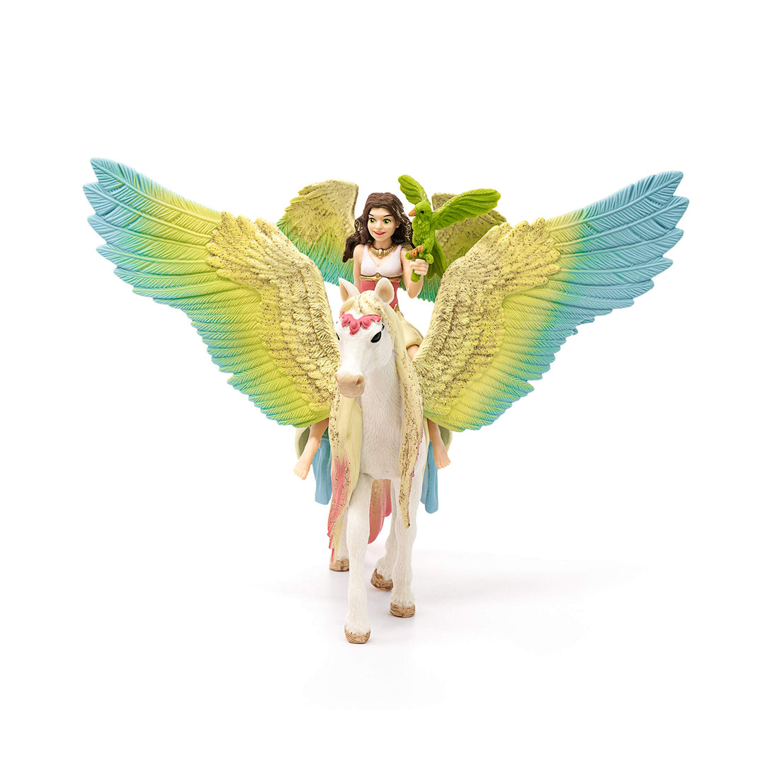 bayala, 3-Piece Playset, Unicorn Toys for Girls and Boys 5-12 years old, Fairy Surah with Glitter Pegasus