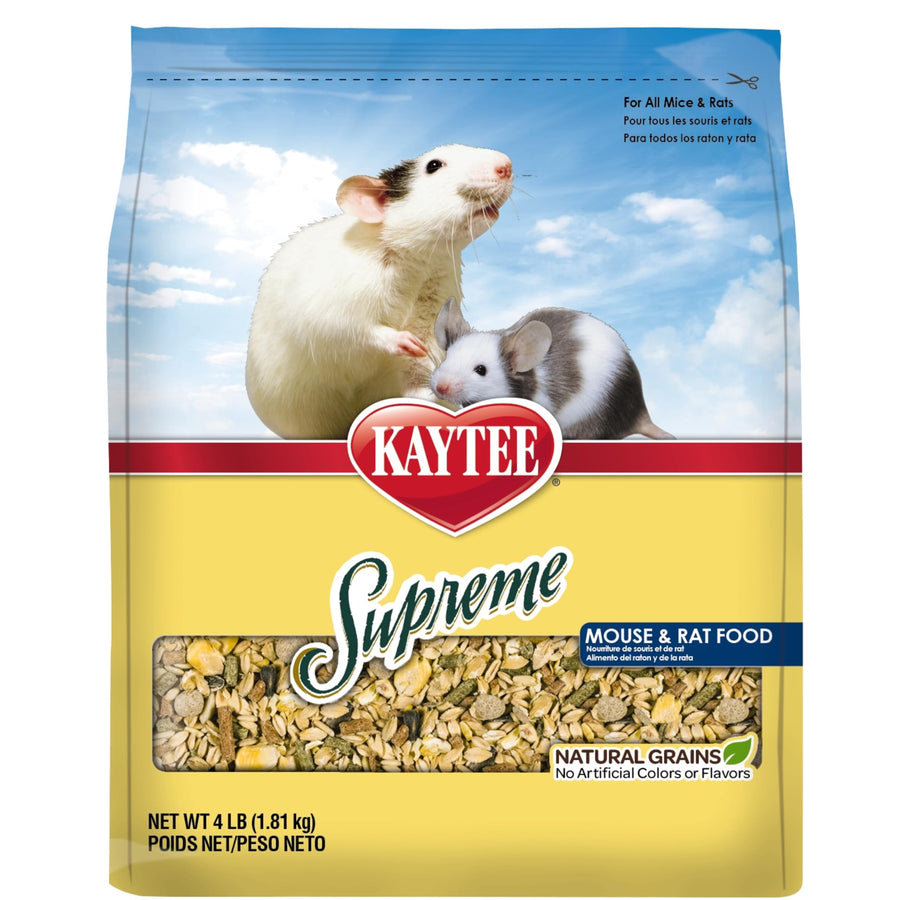Supreme Pet Mouse and Rat Food, 4 lb