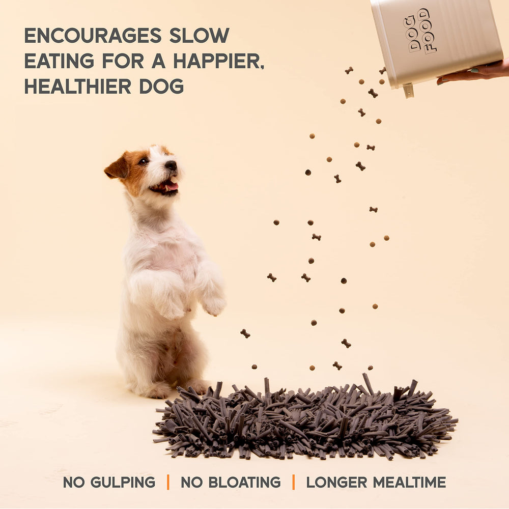 Dog Snuffle Mat for All-Sized Dogs 11x17 - Interactive Dog Toys - Premium Feeding Mat for Slow Eating & Smell Training - Reduces Boredom & Anxiety - Dog Brain Stimulating Toys