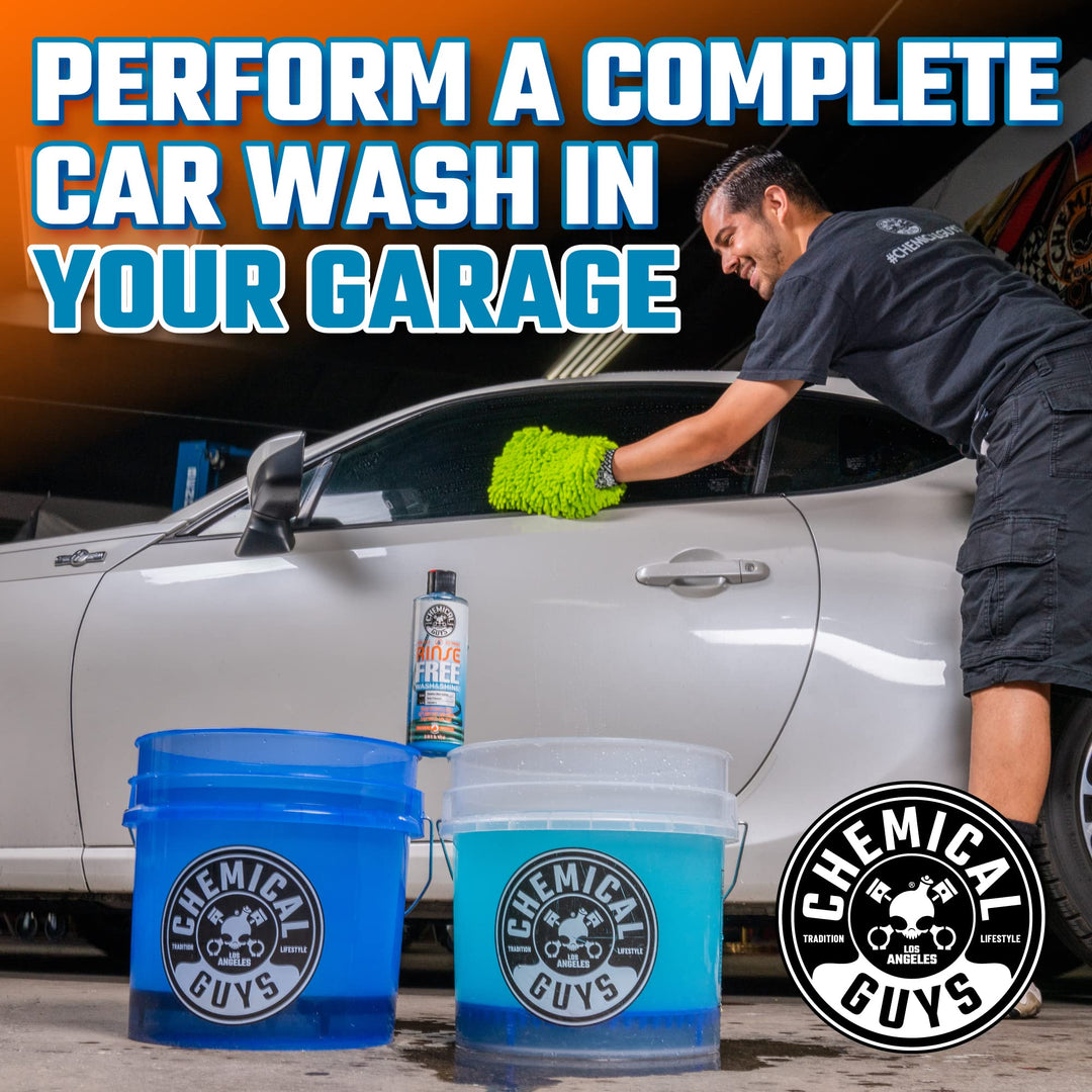 CWS88816 Rinse-Free Car Wash & Shine Rinseless Soap (Use with Bucket), Safe for Cars, Trucks, SUVs, Motorcycles, RVs & More, 16 fl oz