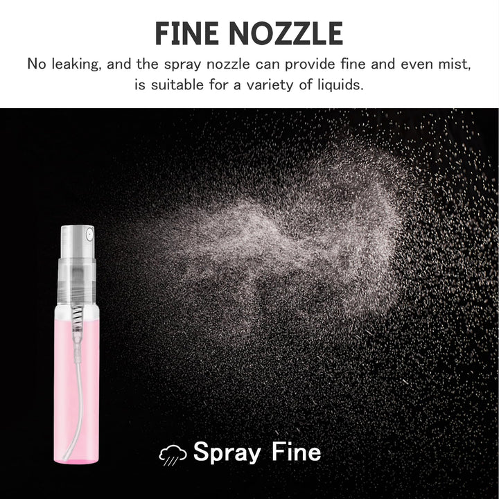 Mini Spray Bottle 105PCS 5ML Clear Glass Perfume Bottles Refillable Fine Mist Spray Bottles Empty Fragrance Sample Spray Containers Cosmetics Atomizer for Cleaning,Travel,Essential Oils