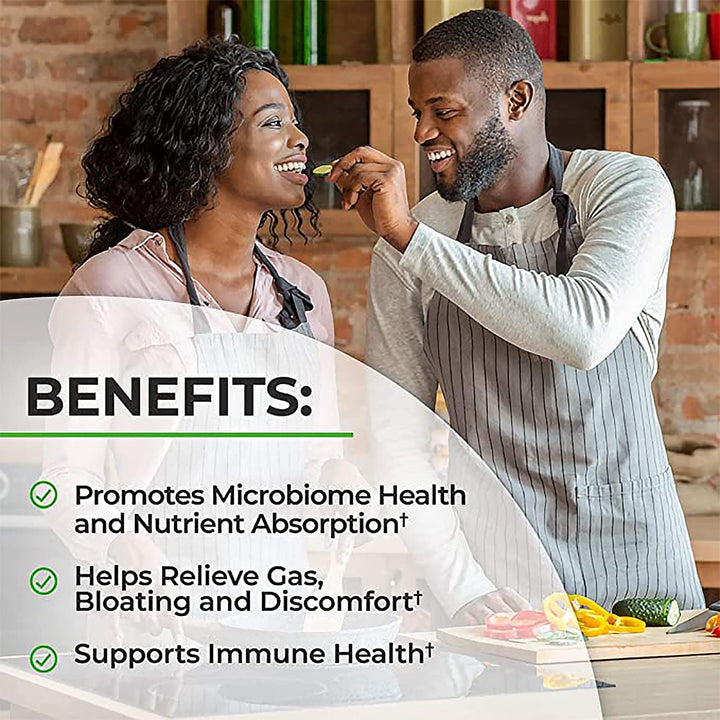 Daily Probiotic Supplement with 40 Billion CFU - Gut Health Complex with Astragalus and Lactobacillus Acidophilus Probiotic for Women and Men - Shelf Stable with Prebiotics for Digestive Health