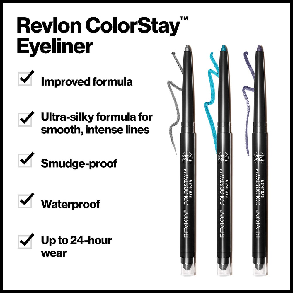 Revlon Colorstay Eyeliner, Black, 0.28g