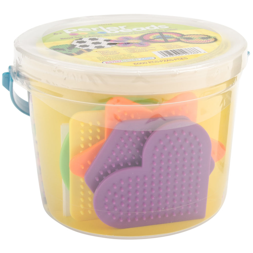 Multi Mix Assorted Fuse Bead Bucket, 6000 pcs
