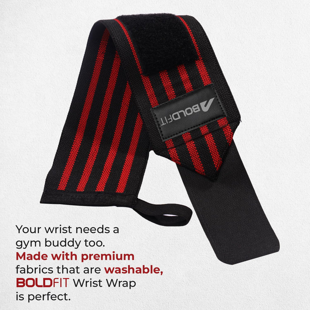 Wrist Straps for Weightlifting - Wrist Wraps for Weightlifting and Crossfit Weight Lifting Wrist Wraps with Thumb Loop - Professional Lifting Wrist Straps For Heavy Lifting Gym Wrist Support