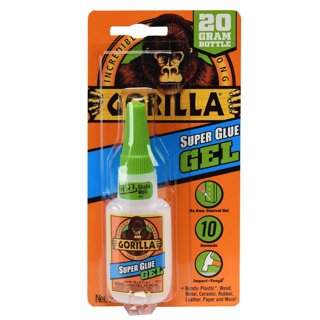 Super Glue Gel, 20 Gram, Clear, (Pack of 1)