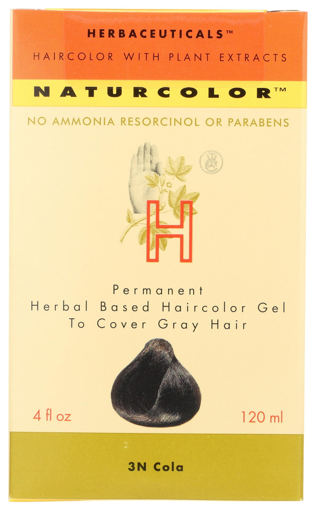 Haircolor Hair Dye - Cola, 4 Fl Oz (3N)