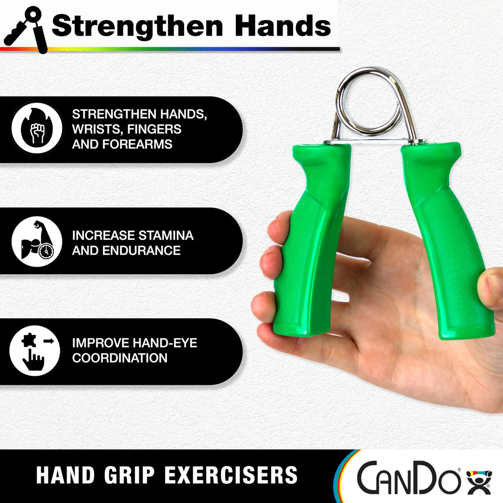 Cando Ergogrip Exerciser, Red
