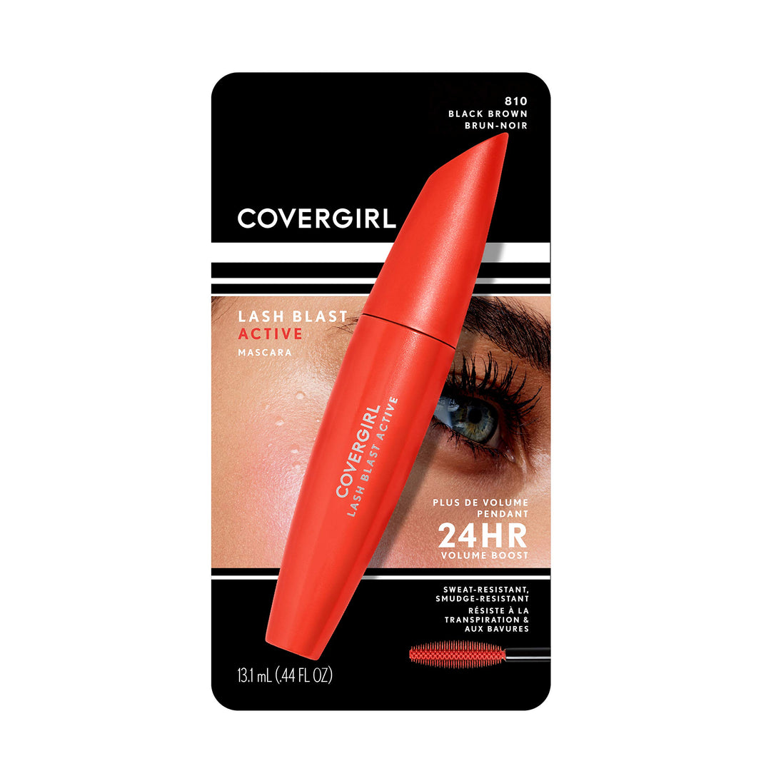 Lash Blast Active Mascara, Black-brown