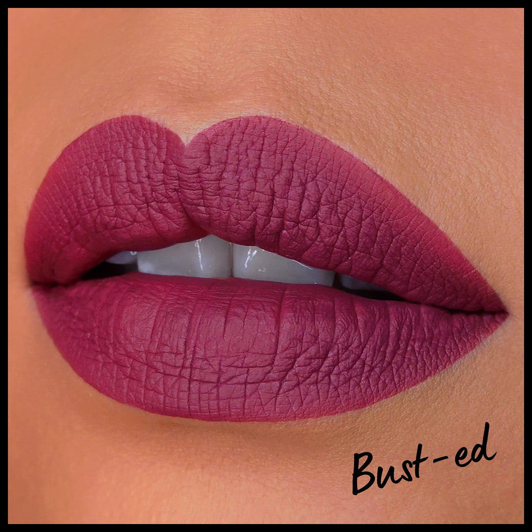 PROFESSIONAL MAKEUP Lip Lingerie XXL Matte Liquid Lipstick - Bust-Ed (Purple Mauve)