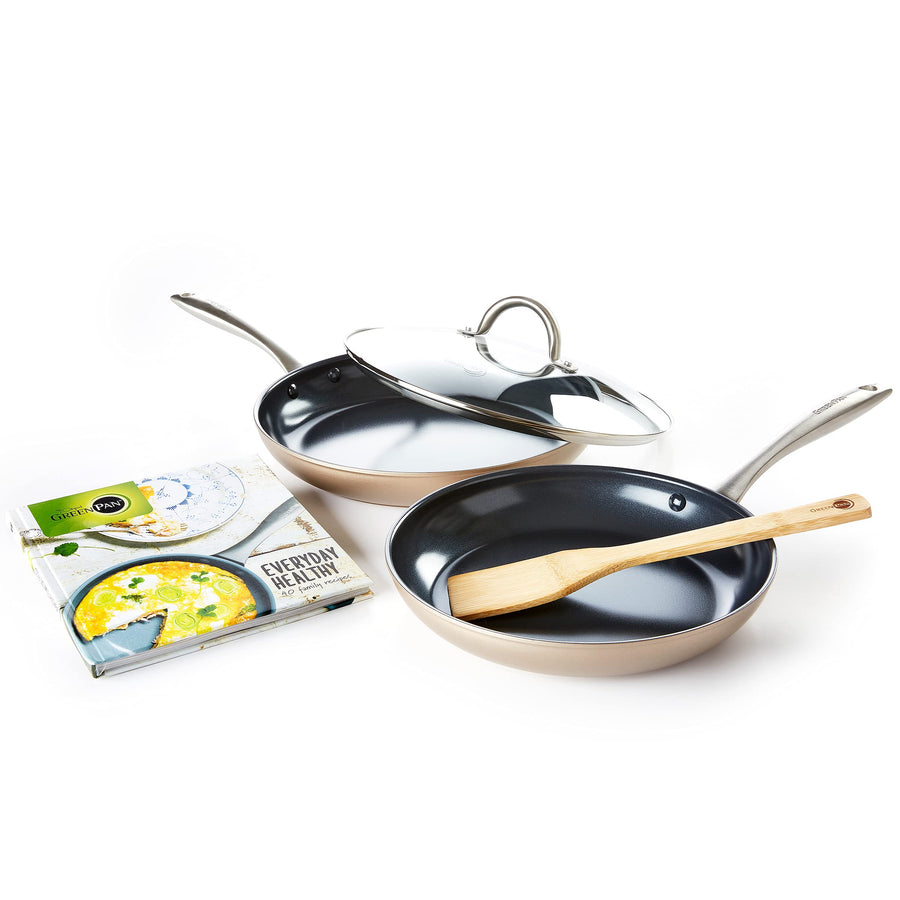 Limited Edition 10th Anniversary 5pc Ceramic Non-Stick Cookware Set, Bronze