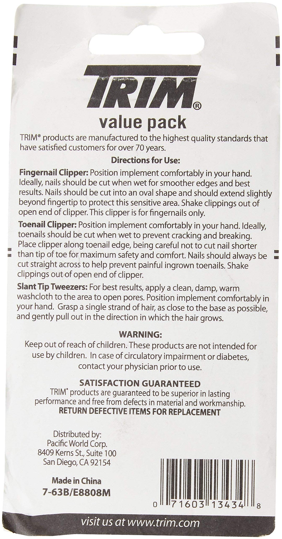 Toenail Clipper + Fingernail Clipper + Slant Tip