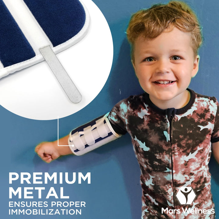 Premium Pediatric Child Elbow Immobilizer Stabilizer Splint/Arm Restraint - Toddler/Kids