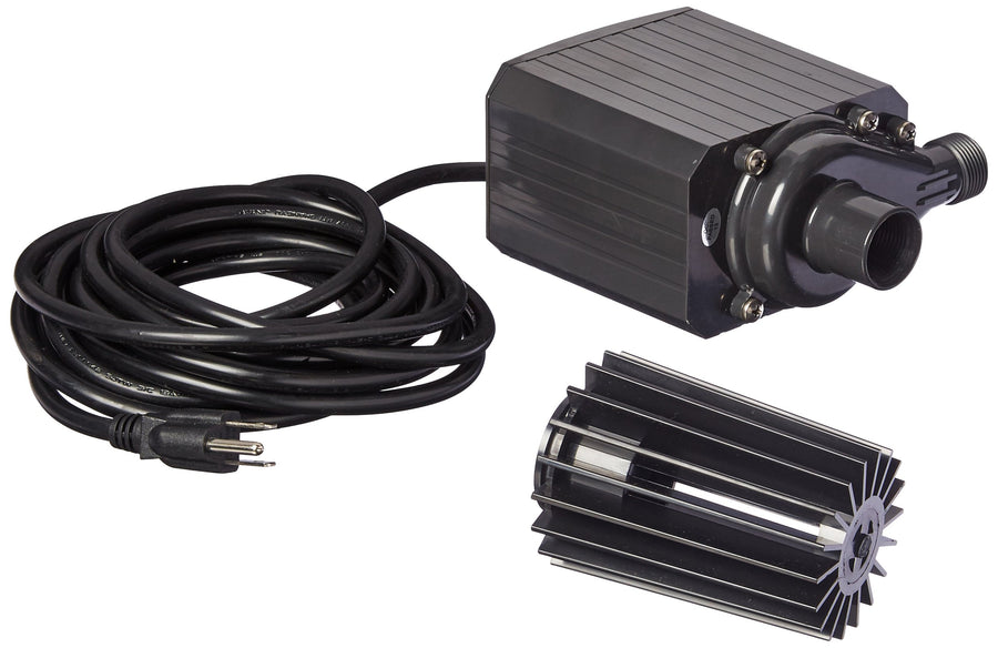 Manufacturing, Inc., Pondmaster Pond-Mag, Magnetic Drive Water Pump 1200 GPH, Black, 02722