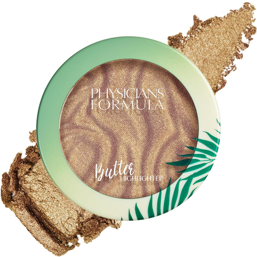 Murumuru Butter Highlighter Makeup Face Powder Make Up, Champagne, Dermatologist Approved,