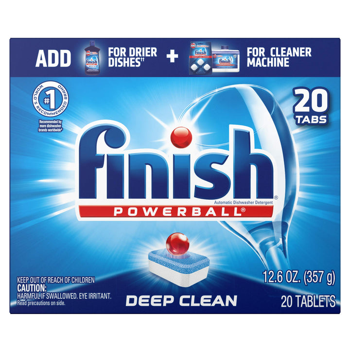 All in 1 Powerball Fresh, 20ct, Dishwasher Detergent Tablets