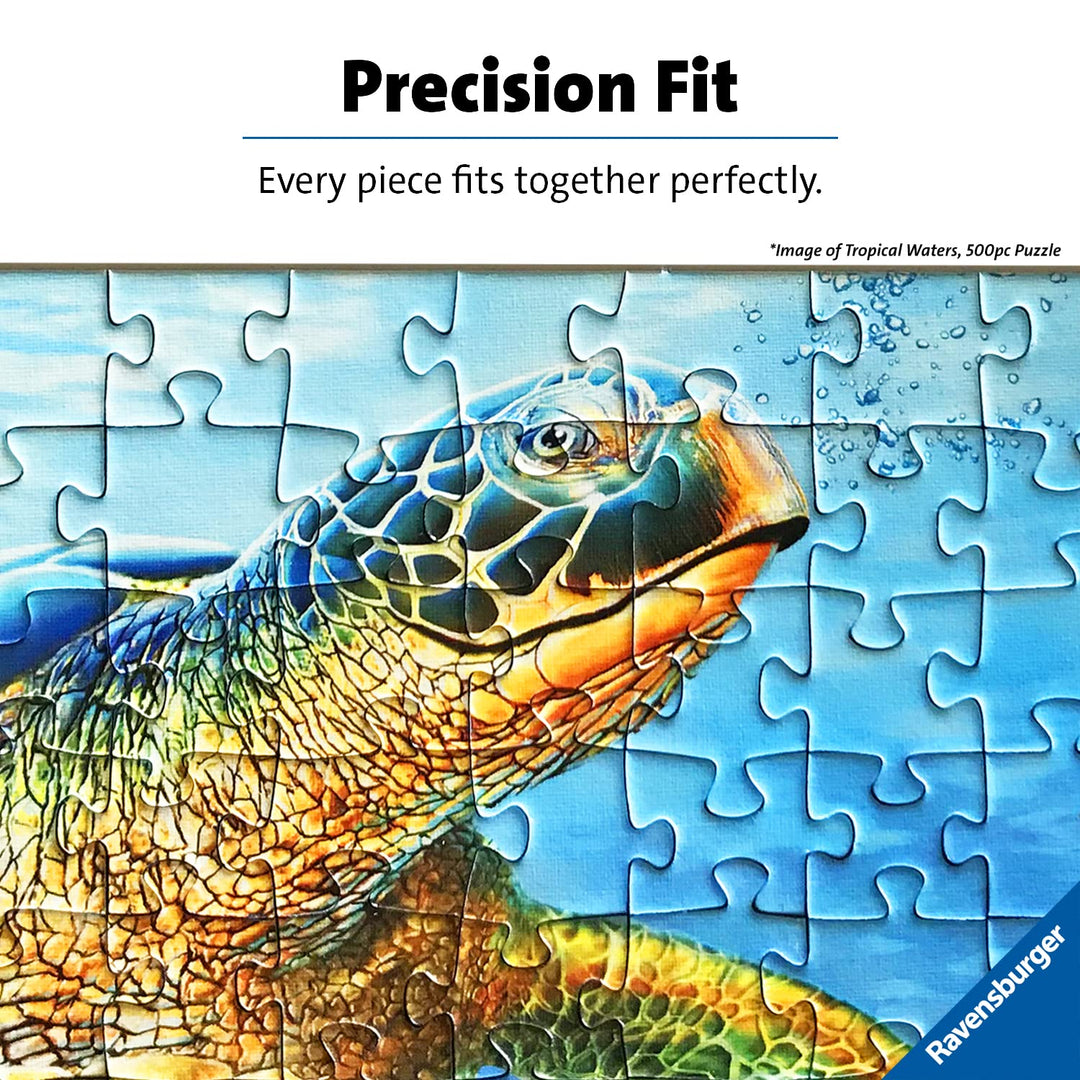My Beach Hut Jigsaw Puzzle - 1000 Piece Puzzle for Adults and Kids | Unique Softclick Technology | Vibrant, Glare-Free Imagery | FSC-Certified Materials