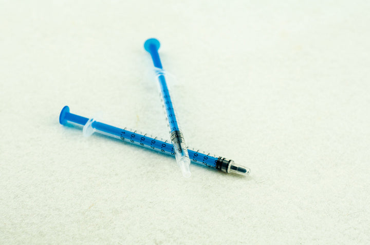Pack of 10 x 1 ml disposable Industrial Syringes