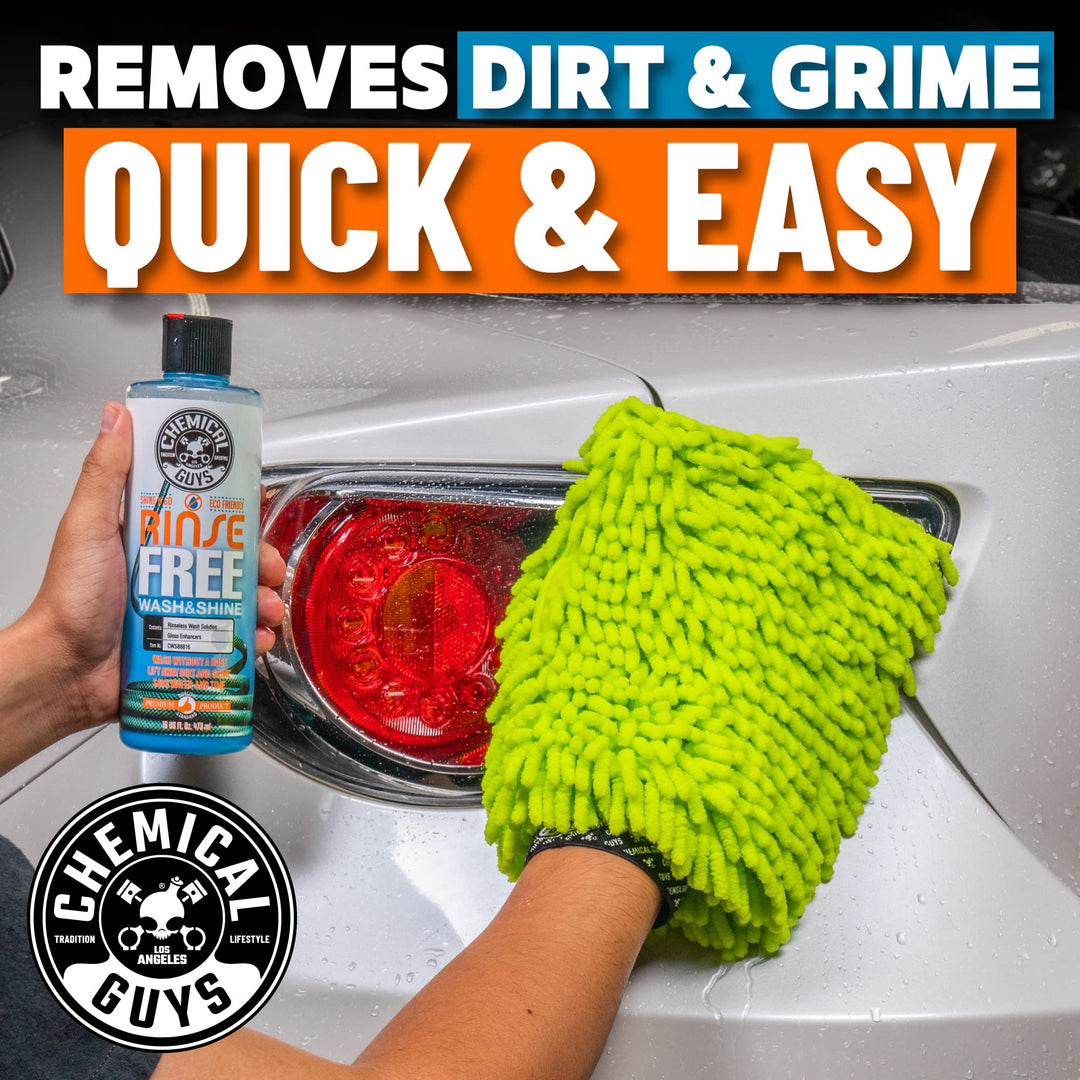 CWS88816 Rinse-Free Car Wash & Shine Rinseless Soap (Use with Bucket), Safe for Cars, Trucks, SUVs, Motorcycles, RVs & More, 16 fl oz