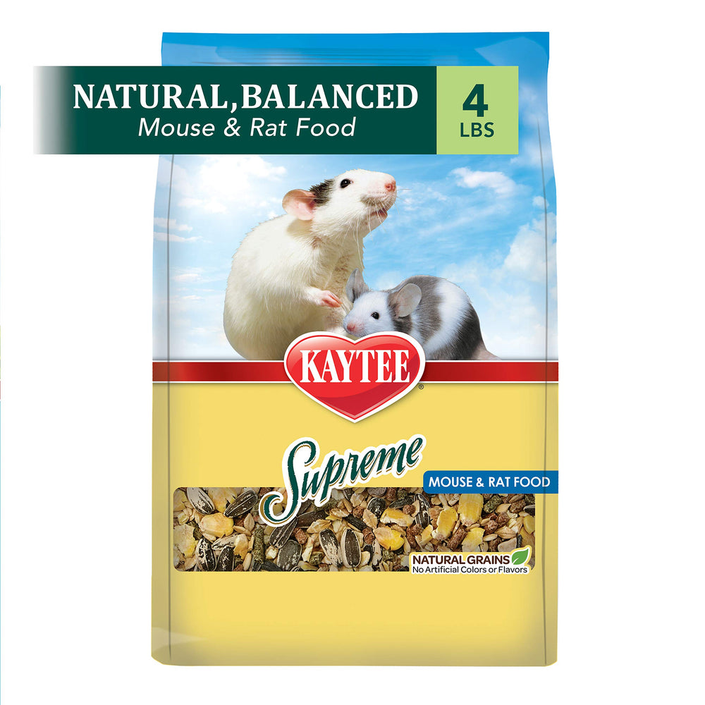 Supreme Pet Mouse and Rat Food, 4 lb