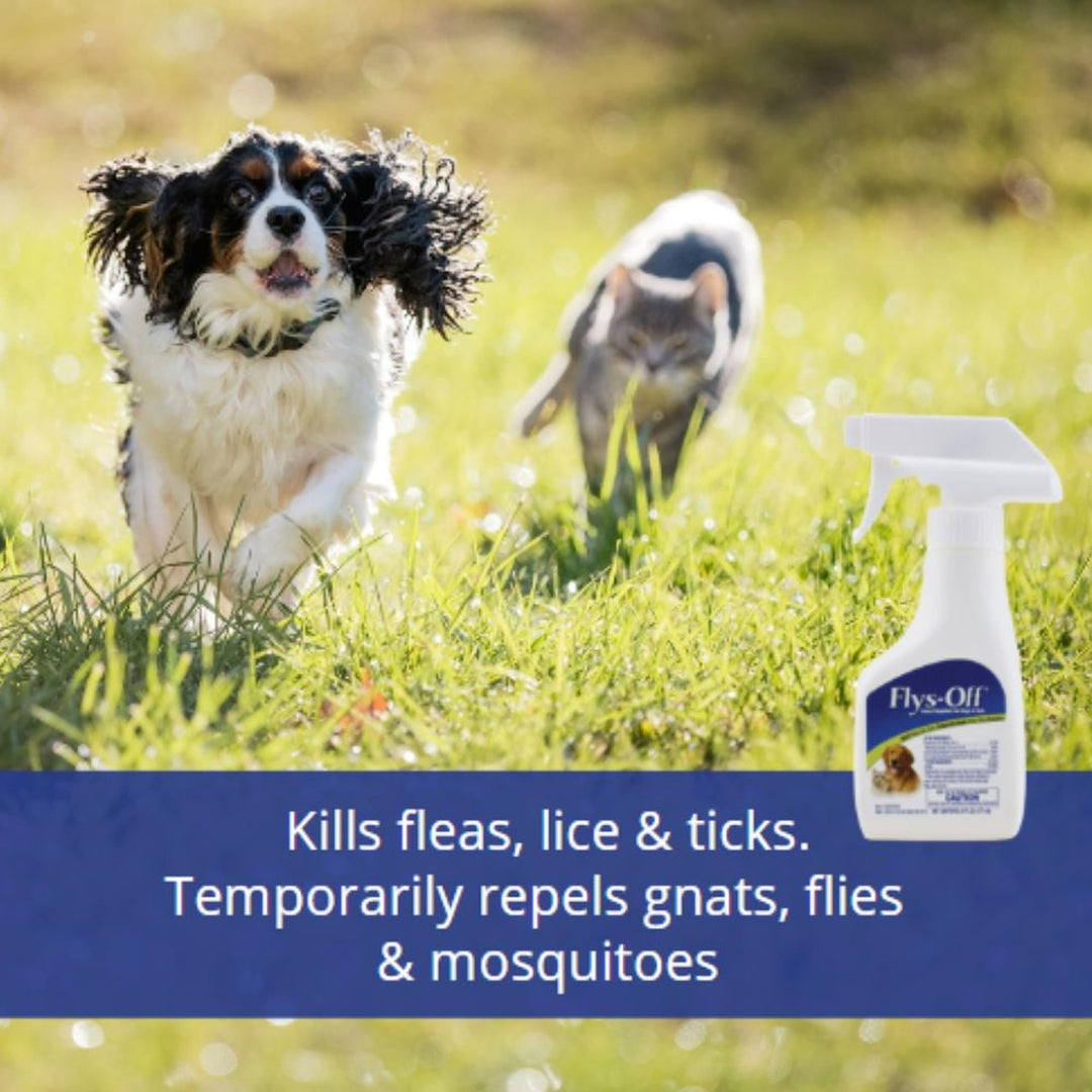 Flys-Off Insect Repellent for Dogs and Cats 6 Fluid Ounces