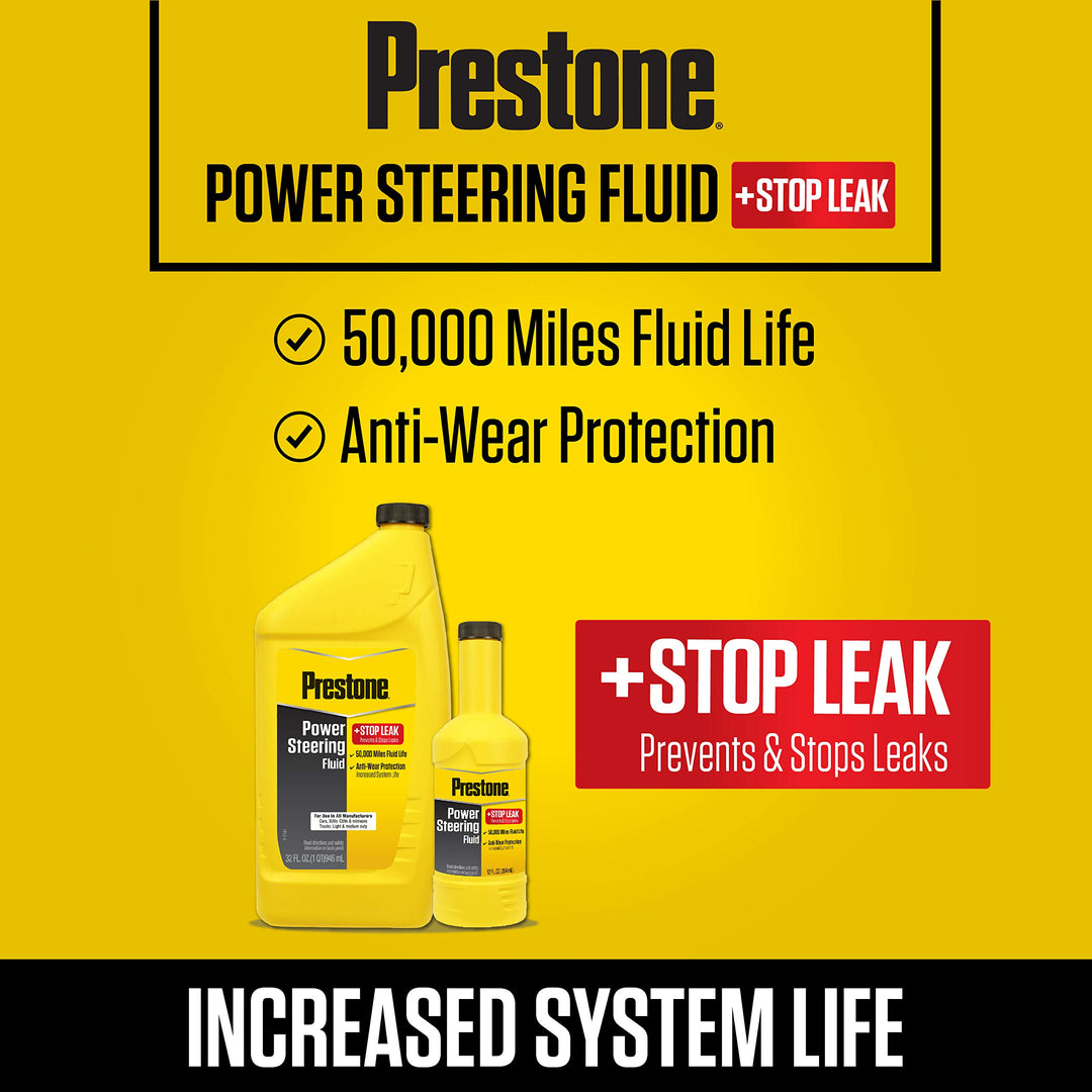 AS262 Power Steering Fluid with Stop Leak - 12 oz.