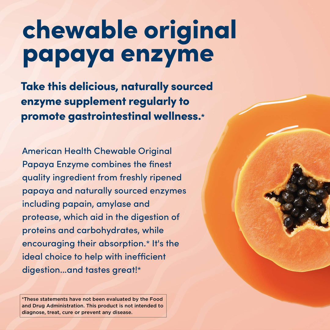 Products - Original Papaya Enzyme, 250 chewable Tablets