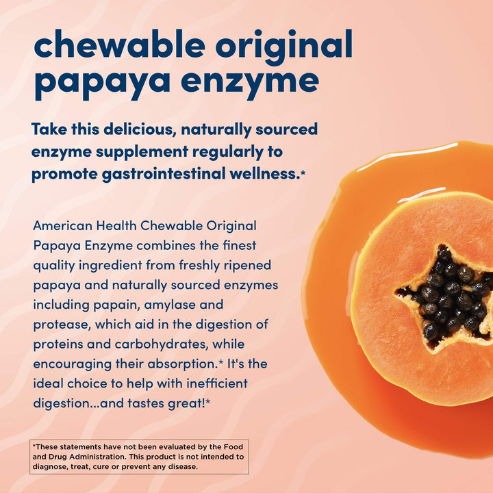 Products - Original Papaya Enzyme, 250 chewable Tablets