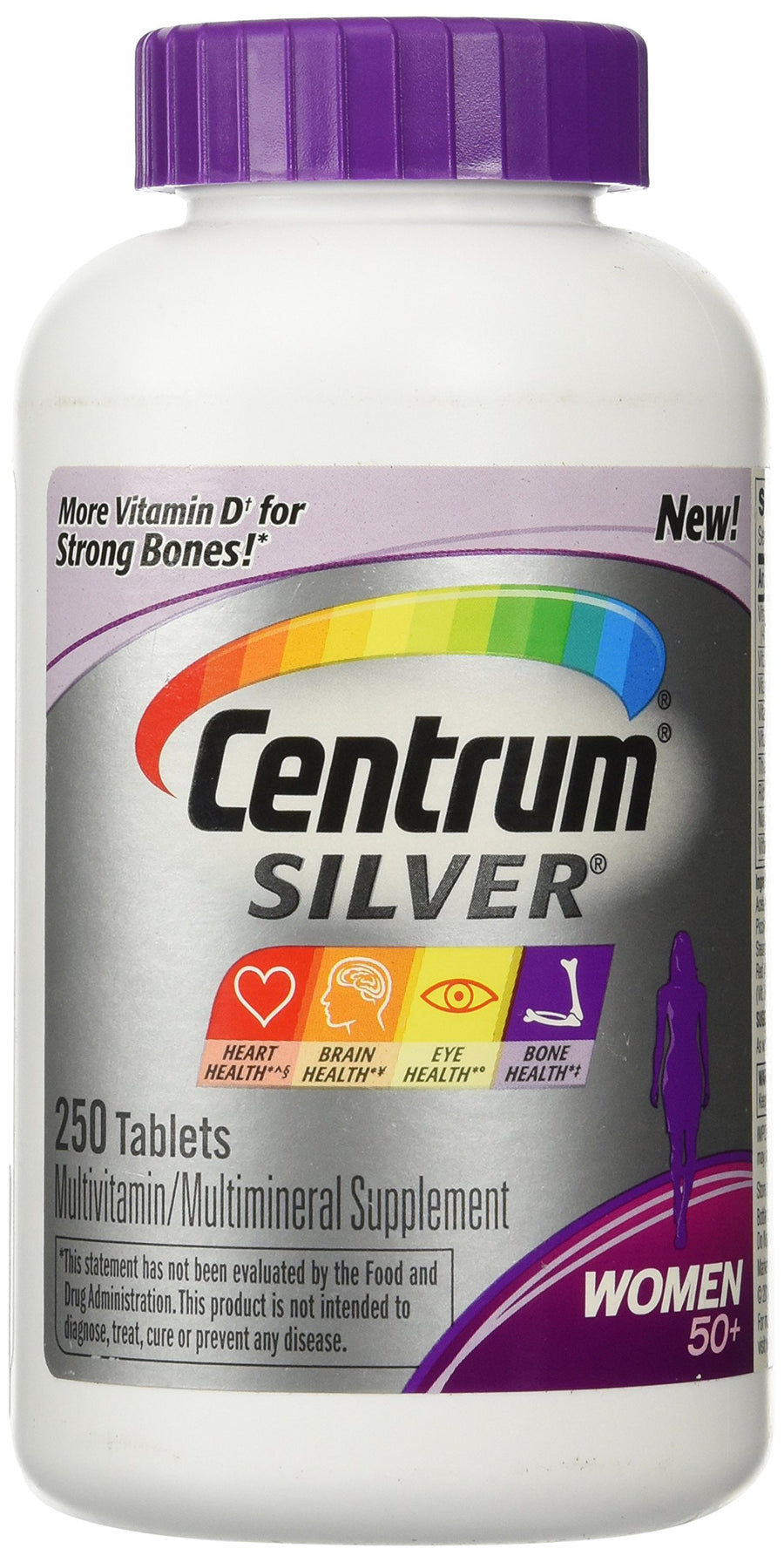 Silver Women Multivitamin - 250 Tablets