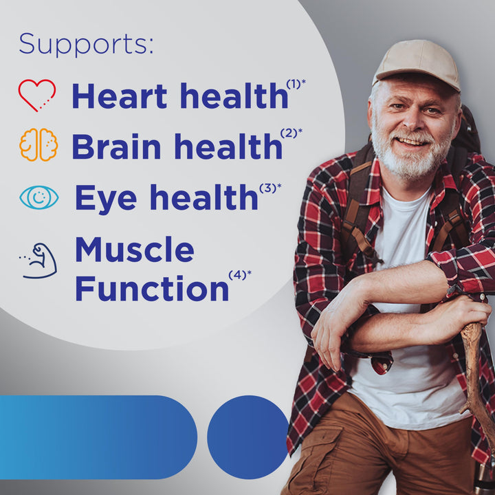 Minis Silver Multivitamin for Men 50 Plus, Multivitamin/Multimineral Supplement, Vitamin D3, B-Vitamins and Zinc, Non-GMO Ingredients, Supports Memory and Cognition in Older Adults - 280 Ct