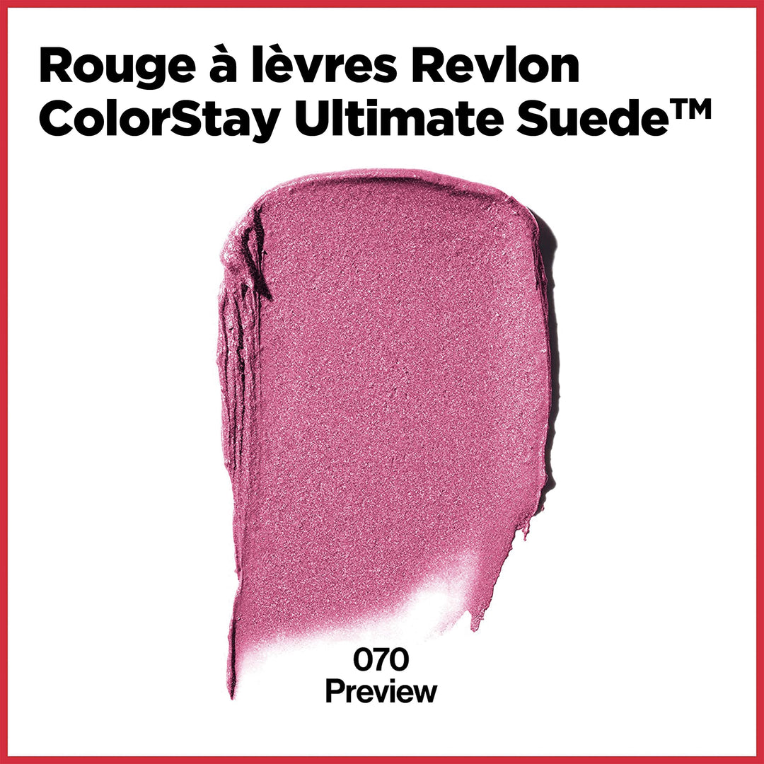 Revlon Colorstay Ultimate Suede Lipstick Velvet Finish, 2.55g - 070 Preview