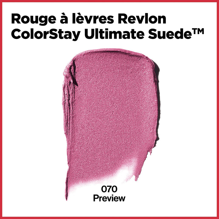 Revlon Colorstay Ultimate Suede Lipstick Velvet Finish, 2.55g - 070 Preview