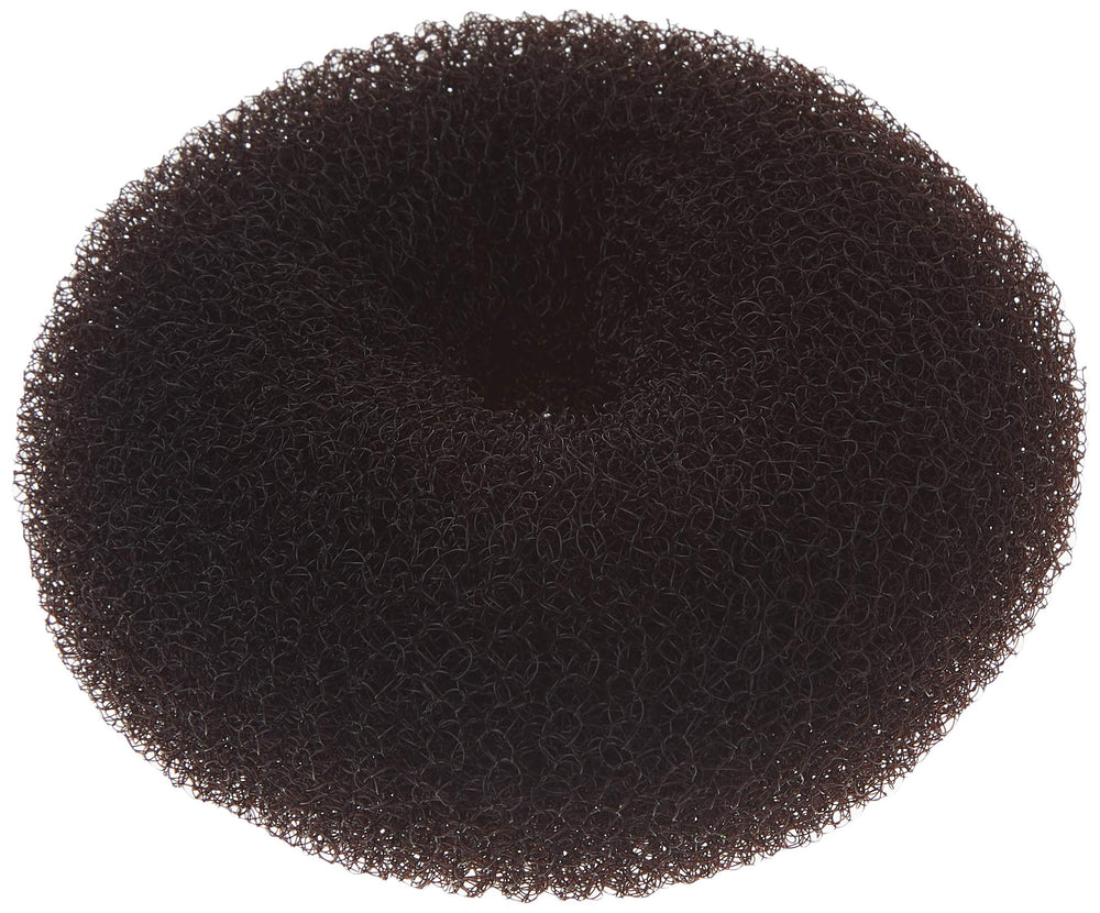 Small, Brown : Hair Donut, Brown, Small