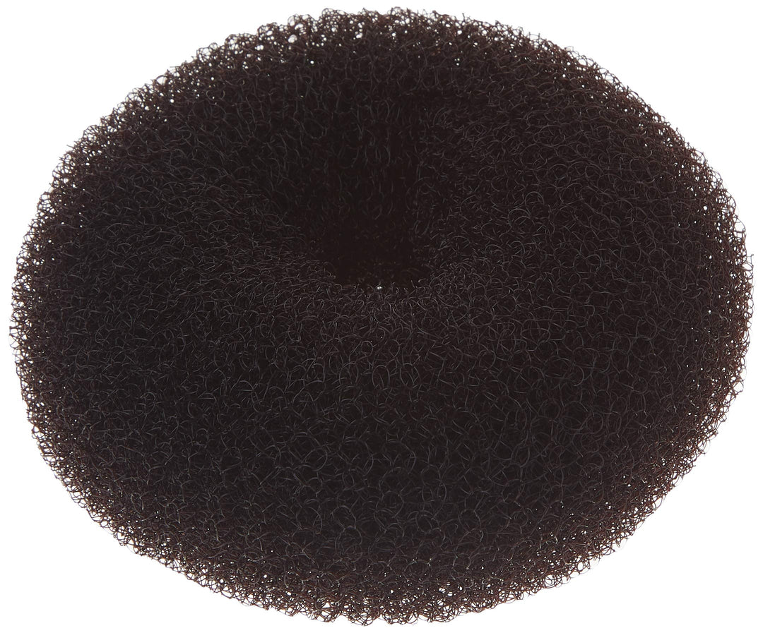 Small, Brown : Hair Donut, Brown, Small