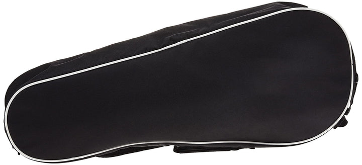 Wilson Advantage II Triple Tennis Racket Bag - Black/White, Holds up to 3 Rackets