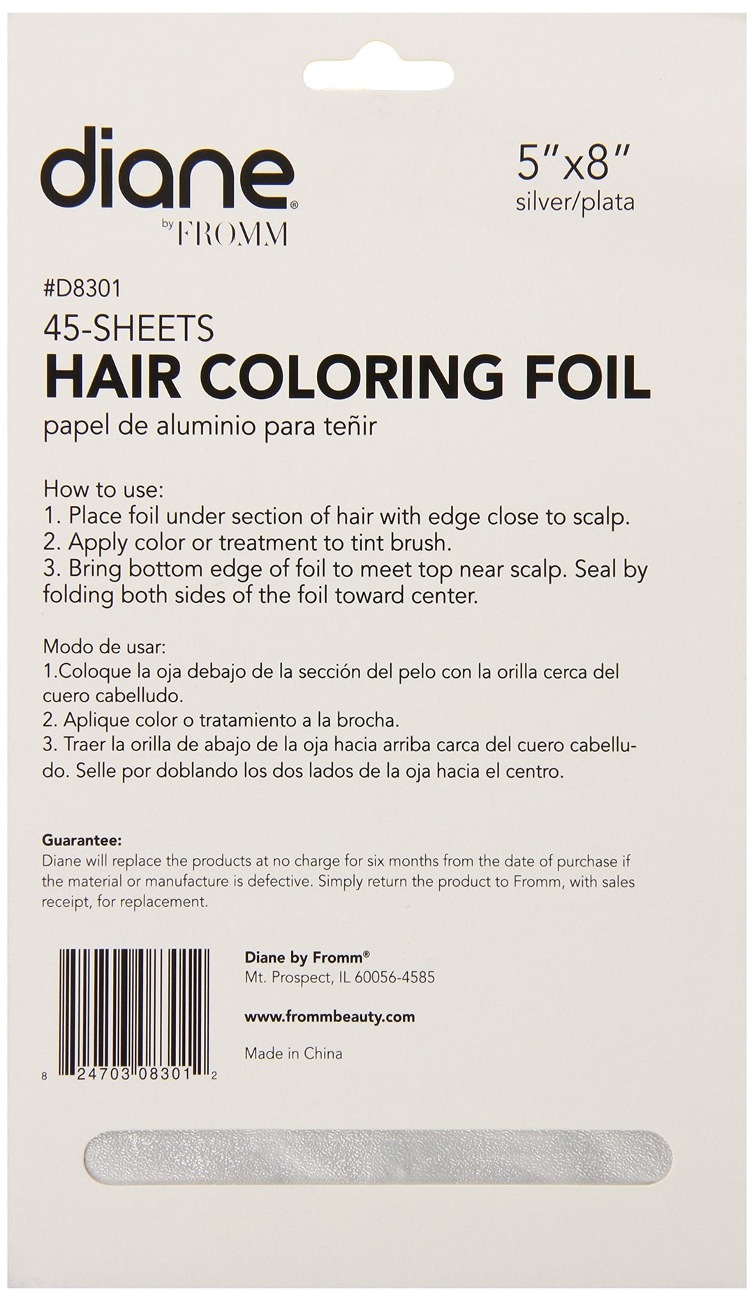 Rough Precut Foil, D8301, 5 X 8.